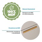 Armário Aéreo De Cozinha 1 Porta Basculante 80cm 100% Mdf Est