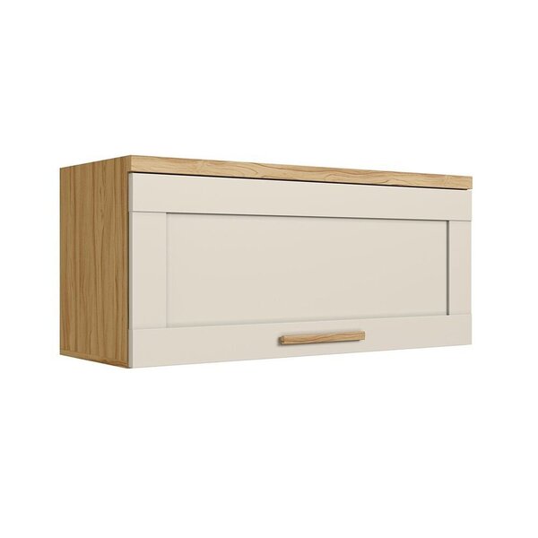 Armário Aéreo De Cozinha 1 Porta Basculante 80cm 100% Mdf Est