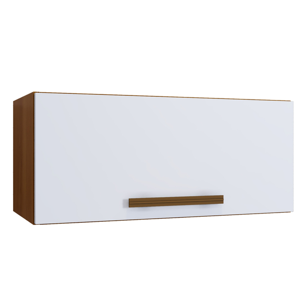 Armário Aéreo De Cozinha 1 Porta Basculante Fox Arte Móveis F