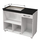 Armário Aéreo De Cozinha 1 Porta Basculante Fox Arte Móveis F