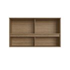 Armário Aéreo De Cozinha 1 Porta Com Tela 2 Nichos Modulada L