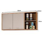 Armário Aéreo De Cozinha 2 Portas Paris Salleto Cestaplus Car