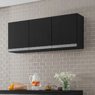 Armário Aéreo De Cozinha 3 Portas 120cm Andréia - Ajl Móveis