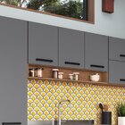 Armário Aéreo De Cozinha 3 Portas E Nicho Giovanna Freijó/cin