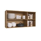 Armário Aéreo De Cozinha 3 Portas Gaia  Móveis Naturalle