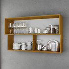 Armário Aéreo De Cozinha 3 Portas Pilar