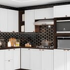 Armário Aéreo De Cozinha 41cm 1 Porta Unna Poliman Móveis Nog