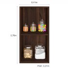 Armário Aéreo De Cozinha 41cm 1 Porta Unna Poliman Móveis Nog