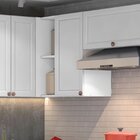 Armário Aéreo De Cozinha 41cm 1 Porta Unna Yescasa Branco