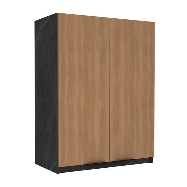 Armário Aéreo De Cozinha 60cm 2 Portas New York Móvel Na Caix