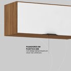 Armário Aéreo De Cozinha 70cm 1 Porta Firenze Amendola Touch/