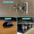 Armário Aéreo De Cozinha 800mm 2 Portas C/ Porta Temperos Lót