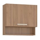 Armário Aéreo De Cozinha 80cm 1 Porta Basculante E Nicho Infe