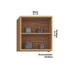 Armário Aéreo De Cozinha 80cm 2 Portas 100% Mdf Barbados Espr