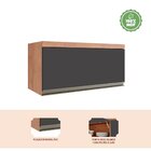 Armário Aéreo De Cozinha 80cm Com 1 Porta Basculante 100% Mdf