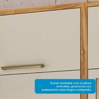 Armário Aéreo De Cozinha 80cm Com 2 Portas Basculantes E Nich