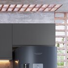 Armário Aéreo De Cozinha 80cm Maior 1 Porta Basculante Fumê/g