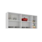 Armario Aereo De Cozinha Aereo 5 Portas Branco Santorini Casa