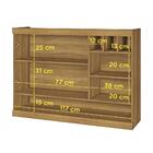 Armario Aereo De Cozinha Burguesa Nesher Adega 2 Portas Freij