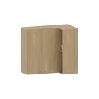 Armário Aéreo De Cozinha Canto Reto 95cm 2 Portas Classic Luc