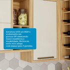 Armário Aéreo De Cozinha Canto Reto Com 1 Porta E Mini Adega