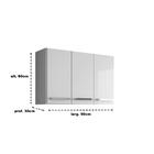 Armario Aereo De Cozinha Catar Branco Bela Casa