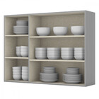 Armário Aéreo De Cozinha Com 3 Portas Lisse