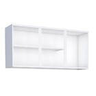 Armário Aéreo De Cozinha Em Aço Branco 115cm Jupiter Cozimax