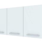 Armário Aéreo De Cozinha Em Aço Branco 115cm Venus Flat Cozim