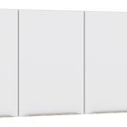 Armário Aéreo De Cozinha Em Aço Branco 144cm Flora Cozimax