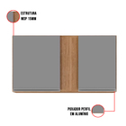 Armário Aéreo De Cozinha Lavanderia 02 Portas Agata 100 Cm L0