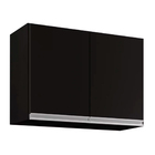 Armário Aéreo De Cozinha Lavanderia 02 Portas Eva 80 Cm L06 -