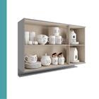 Armário Aéreo De Cozinha Miami 1200mm 3 Portas C Porta Temper