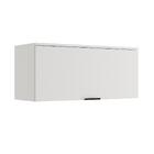 Armário Aéreo De Cozinha Miami 800mm 1 Porta Carraro Branco