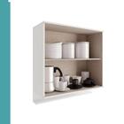 Armário Aéreo De Cozinha Miami 800mm 2 Portas C Porta Tempero