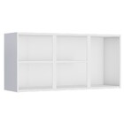 Armário Aéreo De Cozinha Montado Em Aço Branco 115cm Flora Co