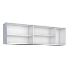 Armário Aéreo De Cozinha Montado Em Madeira Branco 194cm Cisn