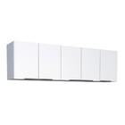 Armário Aéreo De Cozinha Montado Em Madeira Branco 194cm Cisn