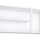 Armário Aéreo De Cozinha Preto Em Aço 115cm Gaia Flat Cozimax