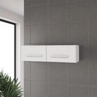 Armário Aéreo De Geladeira 2 Portas 79 Cm Lara Branco