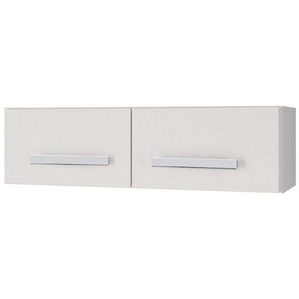 Armário Aéreo De Geladeira 2 Portas 79 Cm Lara Branco