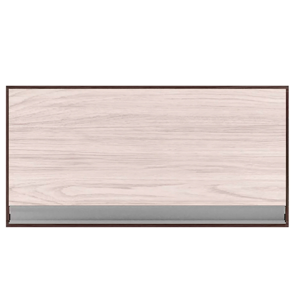 Armario Aéreo De Geladeira 60cm Andréia Ajl Móveis Castanho A