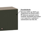 Armário Aéreo De Geladeira 80cm 2 Portas Classic Luciane Móve