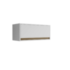 Armário Aéreo De Geladeira Barcelona 1 Porta Salleto Branco