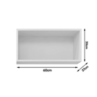 Armário Aéreo De Geladeira Para Cozinha 1 Porta Andreia Ajl 6