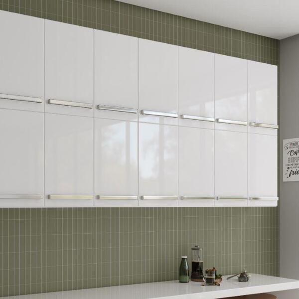 Armario Aereo De Parede Alemanha Branco Bela Casa