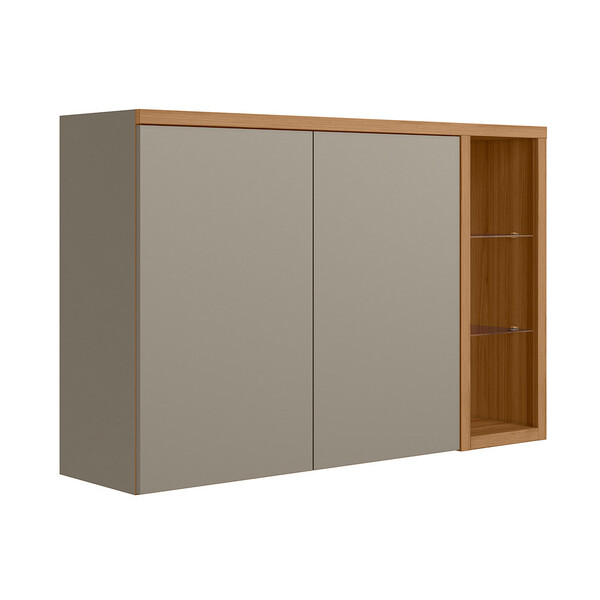 Armário Aéreo Duplo 120cm Allure Linea Brasil