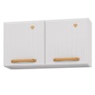 Armário Aéreo Duplo 2 Portas Diamante  Branco