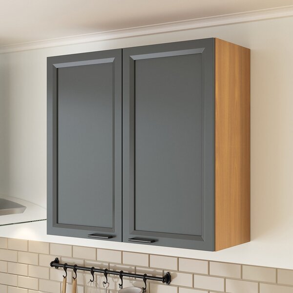 Armário Aéreo Duplo 80cm Soho Cabecasa Madeiraoriginals Freij