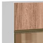 Armario Aereo Duplo Basculante Vidro Reflecta 80cm Mdf Kali P